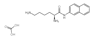 carbonic acid,(2S)-2,6-diamino-N-naphthalen-2-ylhexanamide结构式