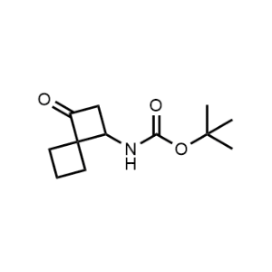 Tert-butyl (3-oxospiro[3.3]Heptan-1-yl)carbamate Structure