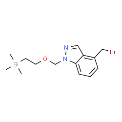 4-(Bromomethyl)-1-{[2-(trimethylsilyl)ethoxy]methyl}-1H-indazole picture