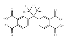 4,4'-(六氟异丙烯)二邻苯二甲酸结构式