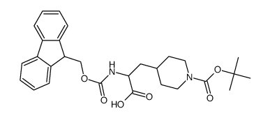 N-α-FMOC-β-(1-BOC-PIPERIDIN-4-YL)-D,L-ALANINE picture