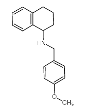 N-[(4-methoxyphenyl)methyl]-1,2,3,4-tetrahydronaphthalen-1-amine图片