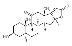 Pregn-17(20)-en-21-oic acid, 3,16-dihydroxy-11-oxo-, gamma-lactone, (3-beta,5-alpha,16-beta)- picture