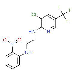 N-[3-CHLORO-5-(TRIFLUOROMETHYL)-2-PYRIDINYL]-N-[2-(2-NITROANILINO)ETHYL]AMINE图片