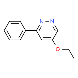 Pyridazine, 5-ethoxy-3-phenyl- (9CI) structure