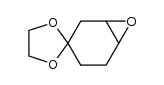 (+/-)-spiro[1,3-dioxolane-2,3'-[7]oxabicyclo[4.1.0]heptane]结构式