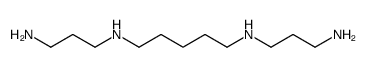 N,N'-bis(3-aminopropyl)cadaverine结构式