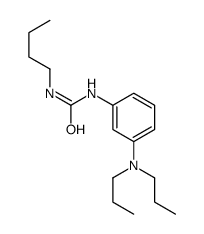 1-butyl-3-[3-(dipropylamino)phenyl]urea Structure