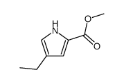 methyl 4-ethylpyrrole-2-carboxylate Structure