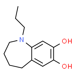 1H-1-Benzazepine-7,8-diol, 2,3,4,5-tetrahydro-1-propyl- (9CI)结构式