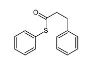 S-phenyl 3-phenylpropanethioate Structure