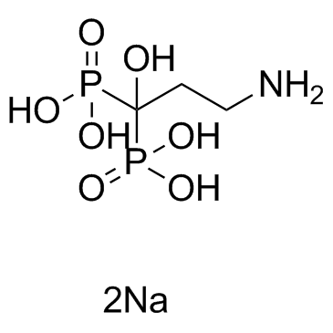 帕米膦酸二钠结构式