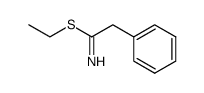 2-phenyl-thioacetimidic acid ethyl ester Structure