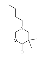 3-(butyl-hydroxymethyl-amino)-2,2-dimethyl-propionaldehyde结构式