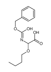 2-butoxy-2-(phenylmethoxycarbonylamino)acetic acid结构式