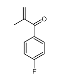 1-(4-fluorophenyl)-2-methylprop-2-en-1-one Structure