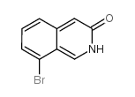 8-Bromo-isoquinolin-3-ol Structure