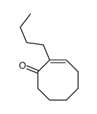 2-butylcyclooct-2-en-1-one Structure