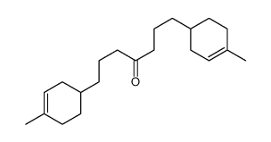 1,7-bis(4-methylcyclohex-3-en-1-yl)heptan-4-one Structure