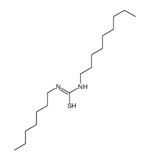 1-heptyl-3-nonylthiourea结构式