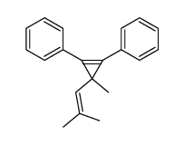 1,2-diphenyl-3-methyl-3-isobutenylcyclopropene结构式