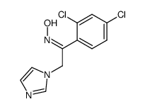 (E)-1-(2,4-Dichlorophenyl)-2-(1H-imidazol-1-yl)ethanone oxime Structure