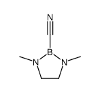 1,3-dimethyl-1,3,2-diazaborolidine-2-carbonitrile结构式