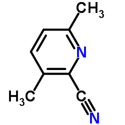 3,6-Dimethyl-2-pyridinecarbonitrile Structure