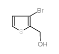 (3-溴噻吩-2-基)甲醇结构式