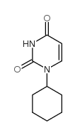 1-cyclohexyluracil Structure