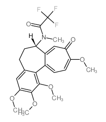 N-(Trifluoroacetyl)demecolchine结构式