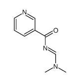 N-dimethylaminomethylene-nicotinamide Structure