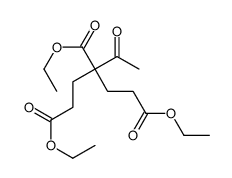 triethyl 3-acetylpentane-1,3,5-tricarboxylate structure