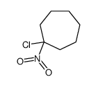 1-chloro-1-nitrocycloheptane结构式