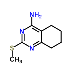 2-(Methylsulfanyl)-5,6,7,8-tetrahydroquinazolin-4-amine Structure