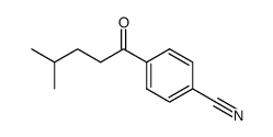 p-cyano-γ-methylvalerophenone Structure