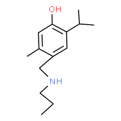 3,4-Xylenol,6-isopropyl-alpha4-(propylamino)-(8CI)结构式