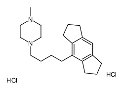 1-[4-(1,2,3,5,6,7-hexahydro-s-indacen-4-yl)butyl]-4-methylpiperazine,dihydrochloride结构式