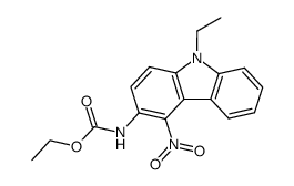 amino-3 ethyl-9 nitro-6 carbazole Structure