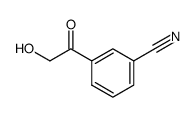 α-hydroxy-3-cyanoacetophenone结构式