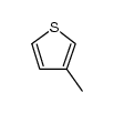 聚(3-甲基噻吩)结构式