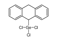 trichloro(9,10-dihydroanthracen-9-yl)germane Structure