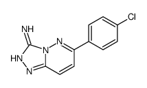 6-(4-chlorophenyl)-[1,2,4]triazolo[4,3-b]pyridazin-3-amine Structure