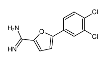 5-(3,4-dichlorophenyl)furan-2-carboximidamide Structure