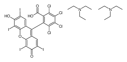 ROSE BENGAL BIS(TRIETHYLAMMONIUM) SALT结构式