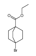 4-bromo-bicyclo[2.2.2]octane-1-carboxylic acid ethyl ester结构式