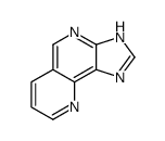 1H-imidazo[4,5-h][1,6]naphthyridine结构式