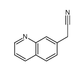 2-quinolin-7-ylacetonitrile Structure