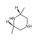 (2R,6S)-2,6-Dimethylpiperazine Structure