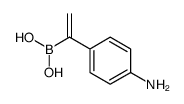 (1-(4-aminophenyl)vinyl)boronic acid Structure